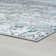 Electra Abstract Contemporary Blue/Gray High Low Pile Area Rug for Living Room, Dining Room, Bedroom