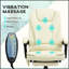 Fauteuil de massage vibrant à 7 points Vinsetto avec support lombaire, repose-pieds et dossier inclinable pour un confort et une productivité accrus