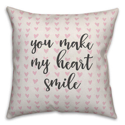  Coussin You You My My Heart Smile in Hearts