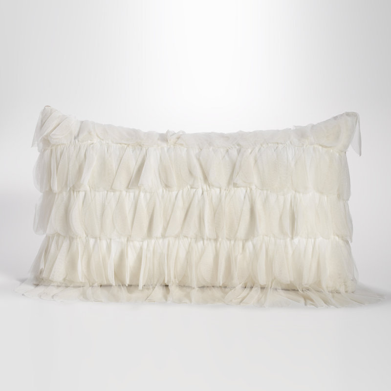 Chichi Jute Throw Pillow, Ivory / Natural
