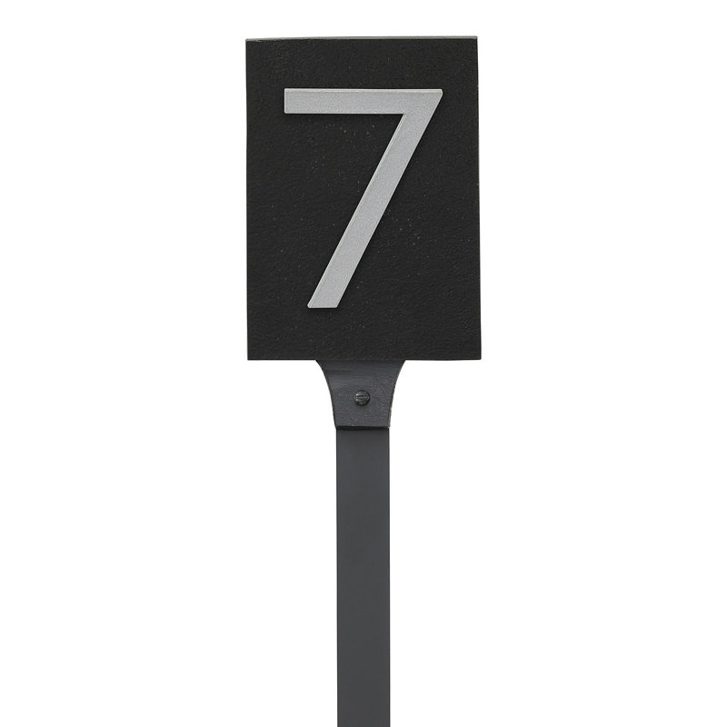 Rectangle pour pelouse, Noir / argent, Oui