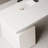 White Rectangular Solid Wood with 1 drawers writing desk, Office desk-131497672-131497674-131497678