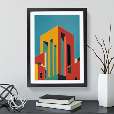 Bold Architecture No.3 Abstract - Wall Art