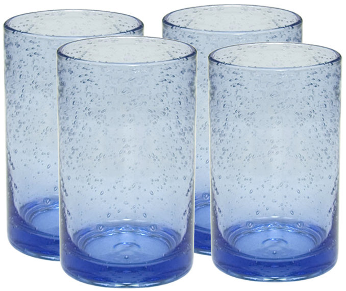 17 oz. Abingdon Verre Highball, Bleu pâle