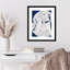 «Paper Sculpture Abstract» par Little Dean, reproduction d'art encadrée sur bois-100477744-100477741