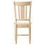 Chaise d'appoint en bois massif Evalyn-14777834