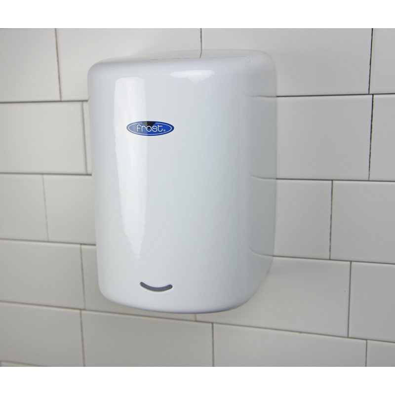 Sèche-mains automatique à grande vitesse en blanc
