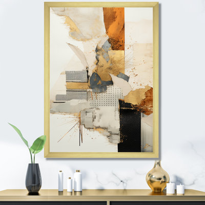 «Yellow Radiant Sunset Dream 3», art mural abstrait