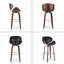 Tabouret de bar pivotant Mid-Century-1090105510