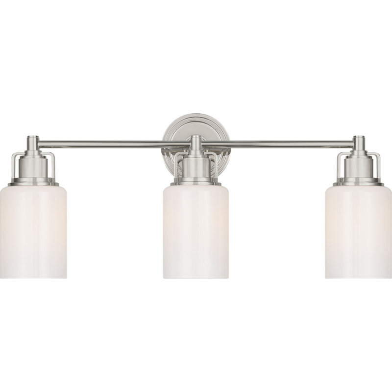Ashford Bath, Polished Nickel, 10.25" H x 23.75" W x 5.5" D