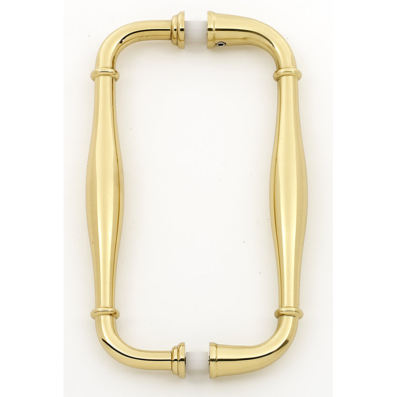 Charlies Arch Pull, Polished Brass