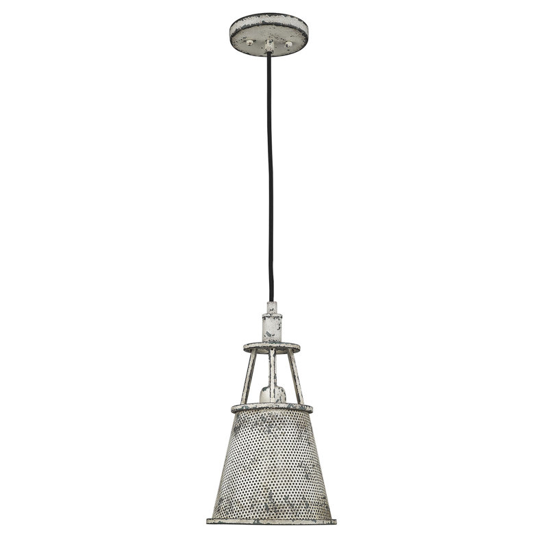 Miamisburg 1 - Light Aged Ivory Single Pendant