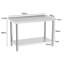 Kitchen Island with Stainless Steel Top-2041309171