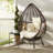 Dixion Teardrop Patio Chair with Cushions