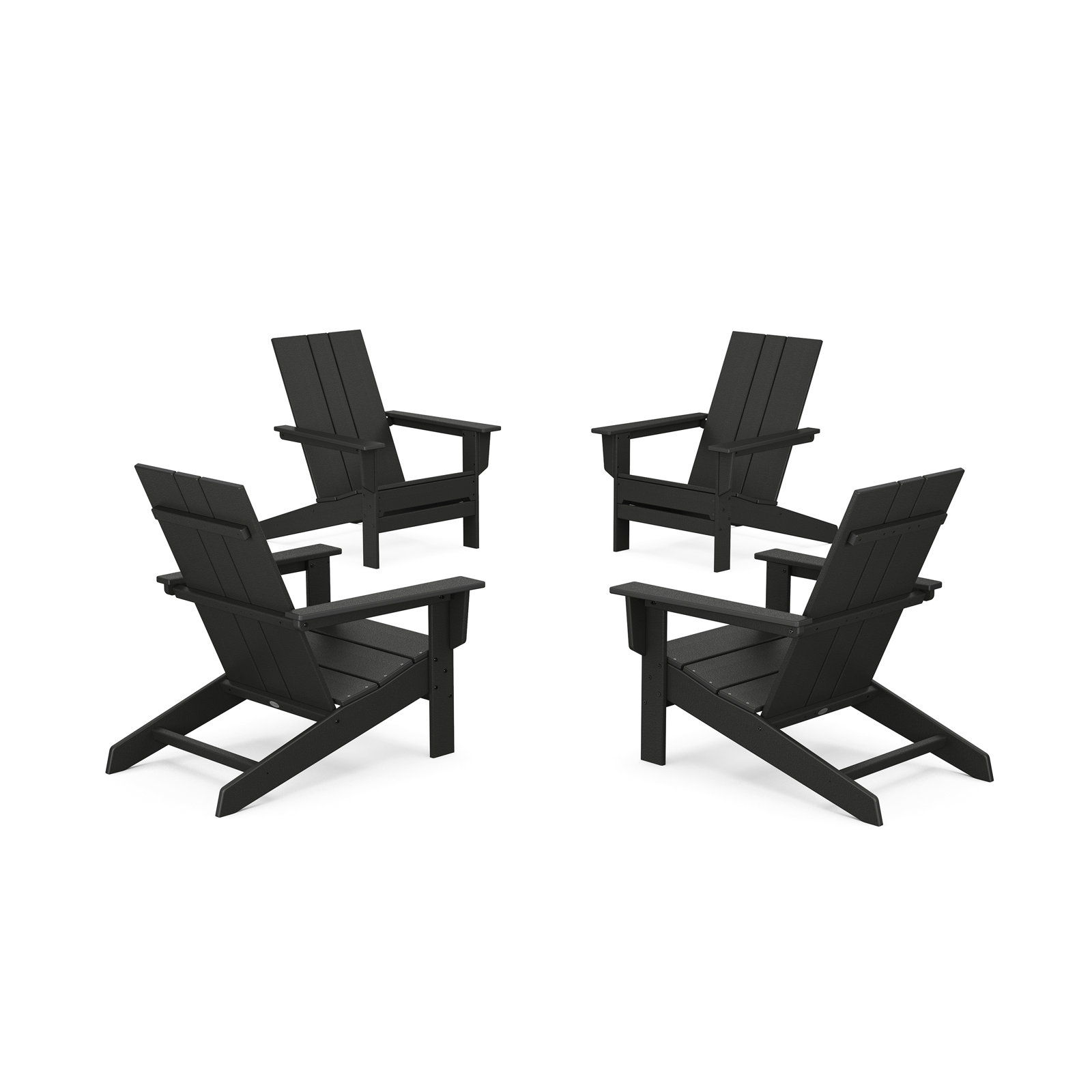 POLYWOOD® Adirondack Chair, Black