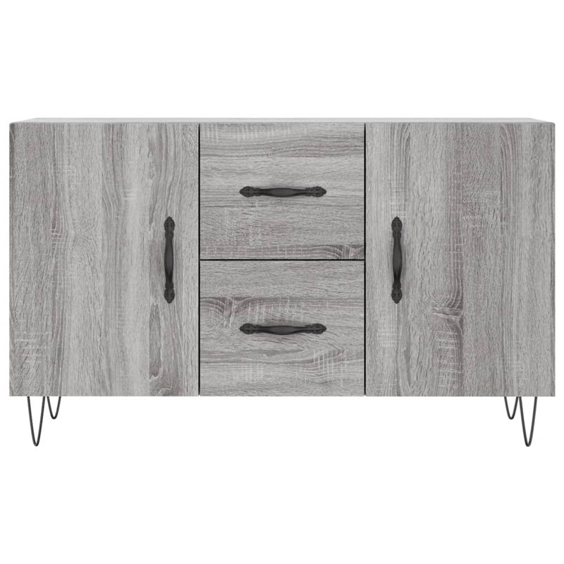 Marbut Sideboard 100x36x60 cm Engineered Wood, Grey Sonoma
