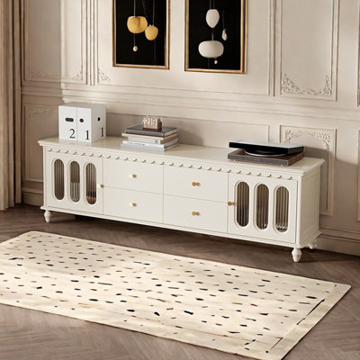Creamy TV Stand