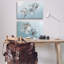 Ensemble unique d'art mural sur toile 2 branches de magnolia simples par Wellington Studio-1908018532