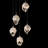 Chrysalis Cluster Geometric Pendant-88501929-88501930-88501931