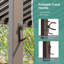Pergola de patio entièrement en aluminium avec toit à persiennes réglable-110414854