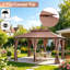 Pavillon de jardin spacieux, abri de jardin, pavillon de jardin