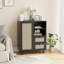Buffet en rotin avec tablette réglable-930287197