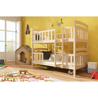 Azaiah Bunk Bed with Built-in Ladder Included