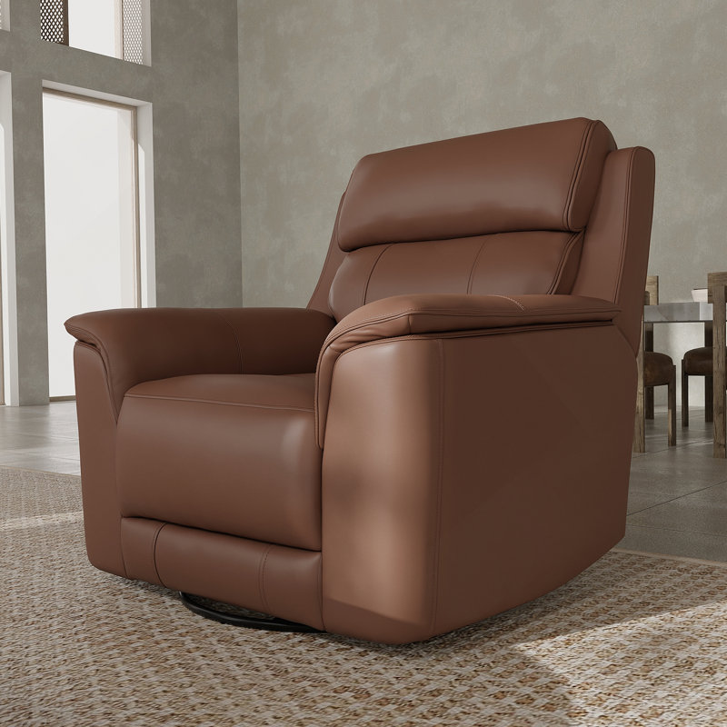 Fauteuil inclinable manuel oscillant en pacane, Pacane