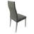 Faux Leather Upholstered Dining Chair with Stainless Steel Base-281860995-281860992