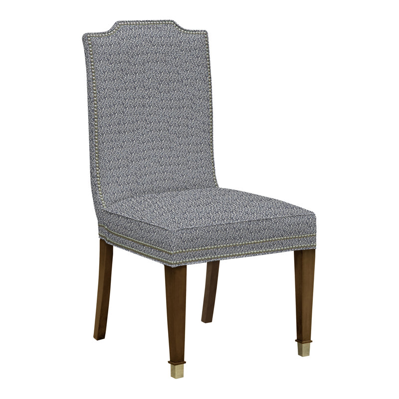 Travis By Michael Weiss Dining Chair, Yes, Nadia Steam, Havana
