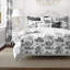 Toile Jardin Du Jouy - noir-101884107
