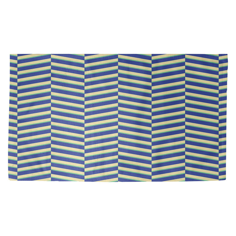 Jaya Striped Indoor Rug, Rectangle 2' x 3'