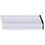 Moulure couronnée traditionnelle Hampshire H 5 po x P 3 po x P 5 7/8 po x L 94 1/2 po