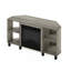 46.54'' W Corner TV stand Storage Credenza with Electric Fireplace-73978089