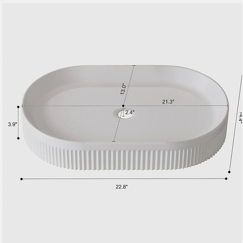 Meuble-lavabo de salle de bain 22,8 po