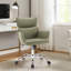 Chaise de travail pivotante en similicuir Caylin-1664664499