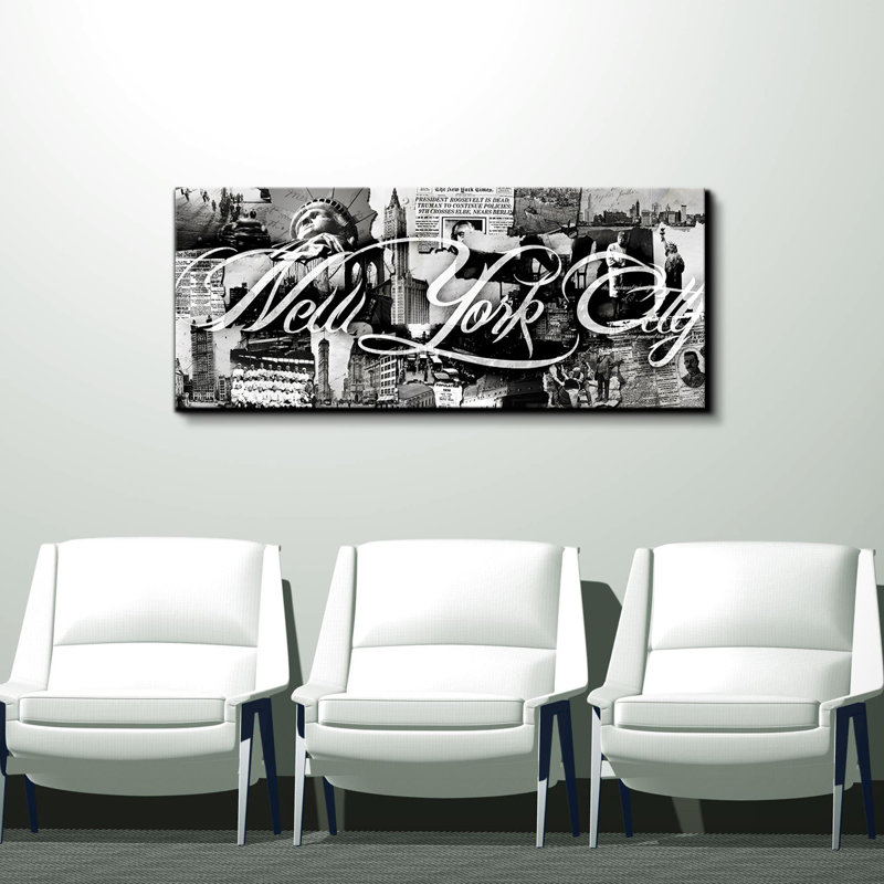 « new york city », impression sur toile