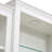 3-Pieces 78.75''Tall Bookcase 4-Tier Display Cabinet With 5 Colors Adjustable LED Ceiling Light-1043007087