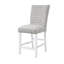 Ensemble de 2 chaises à hauteur de comptoir en velours gris élisaveta Elizabeth (ensemble de 2)