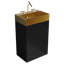 Meuble-lavabo en marbre avec lavabo en céramique-113448663
