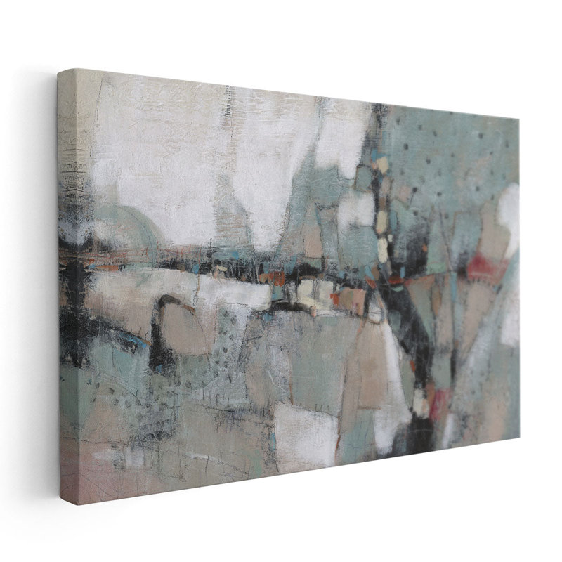 Embellished Patchwork I - reproduction d'art sur toile, H 16 po x l 24 po