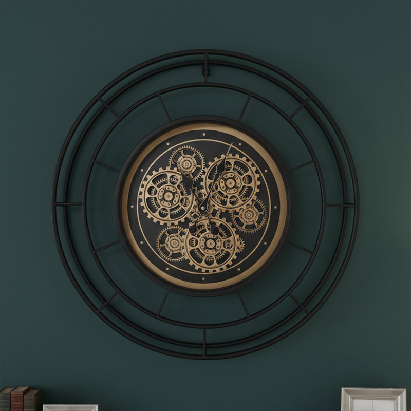 Wabansia Metal Wall Clock