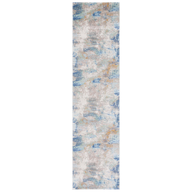 Strasser Skyler Performance Abstract Rug, Runner 2'2" x 9'