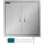 Double porte de barbecue 24X24