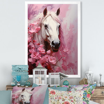 «Romantic Horse Companions I», reproduction sur toile