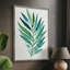 Palm Frond Flow I, reproduction encadrée - bois massif-871127569