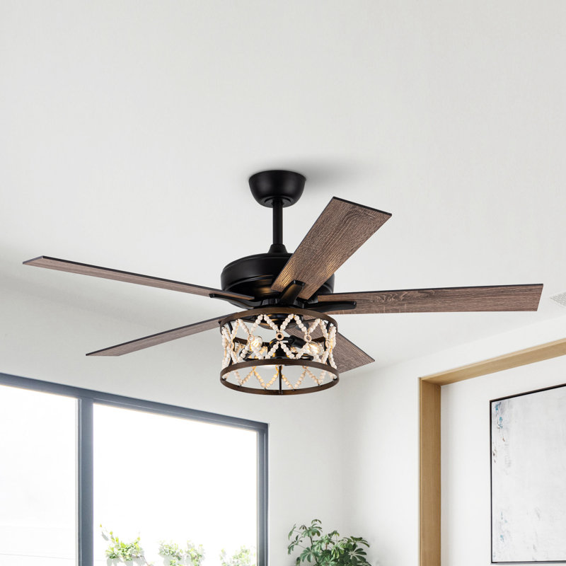 Fells 52'' Ceiling Fan with Light Kit