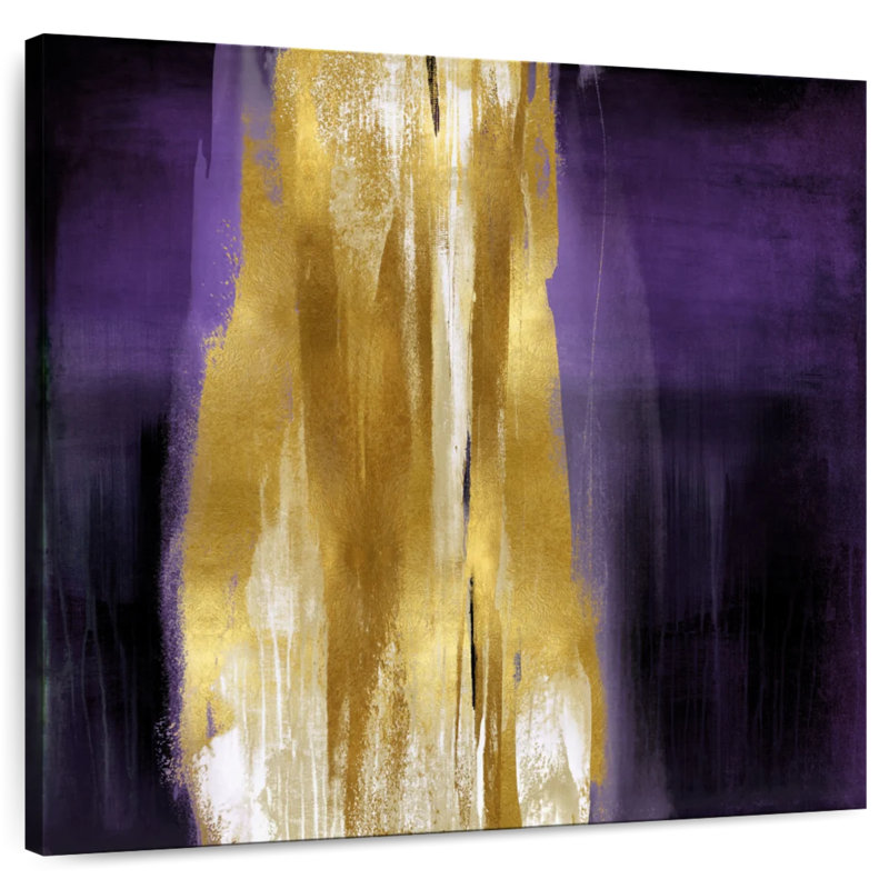 Free Free - mauve avec or I, H 16 po x l 16 po