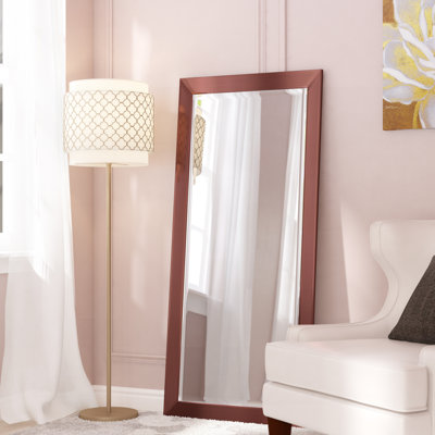 Grand miroir biseauté moderne et contemporain brillant