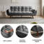 Montmorenci 3 Seater Sofa Bed-1105349418